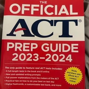 Official ACT test prep book